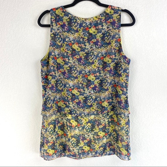 Cabi Floral Printed Tank Size Medium - Picture 2 of 4